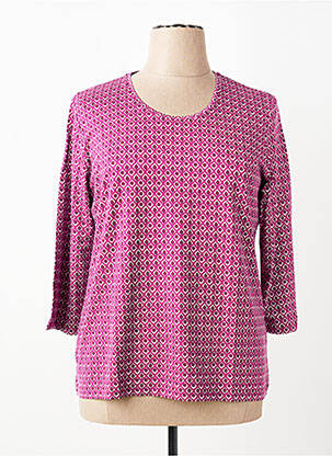 Tricou mâneci 3/4 mâneci 3/4 violet RABE femeie