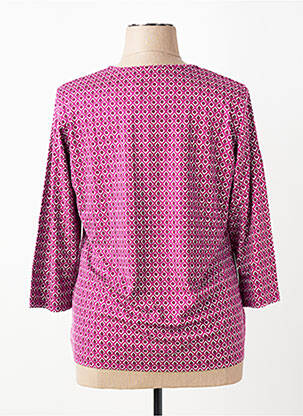 Tricou mâneci 3/4 mâneci 3/4 violet RABE femeie