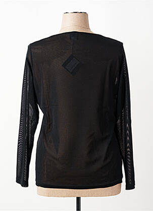Tricou mâneci lungi mâneci lungi negru PAUSE CAFE femeie