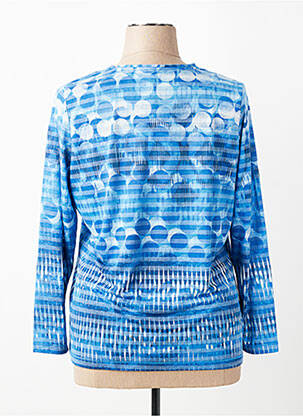 Tricou mâneci lungi mâneci lungi albastru OLSEN femeie