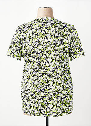 Tricou imprimeu fantezie mâneci scurte verde OLSEN femeie