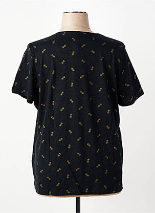 Tricou imprimeu fantezie mâneci scurte negru OLSEN femeie