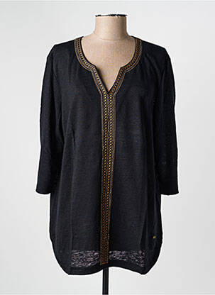 Tricou mâneci 3/4 mâneci 3/4 negru OLSEN femeie