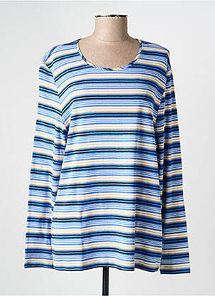 Tricou mâneci lungi mâneci lungi albastru OLSEN femeie
