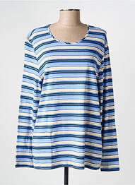 Tricou mâneci lungi mâneci lungi albastru OLSEN femeie