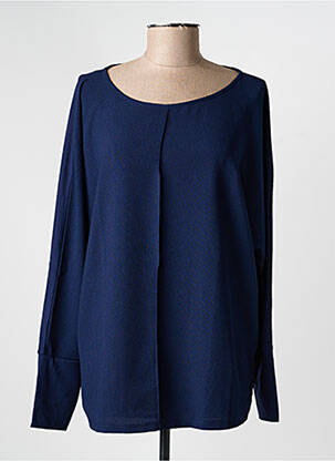 Tricou mâneci lungi mâneci lungi albastru OLSEN femeie