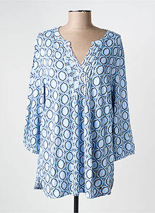 Tricou mâneci lungi mâneci lungi albastru OLSEN femeie