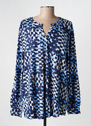 Tricou mâneci lungi mâneci lungi albastru OLSEN femeie
