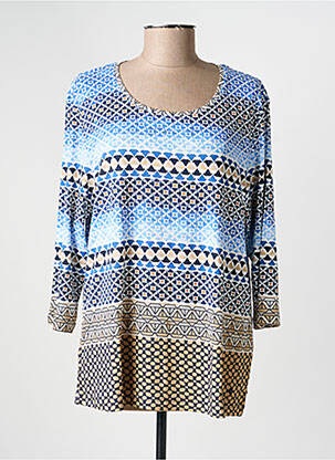 Tricou mâneci lungi mâneci lungi albastru OLSEN femeie