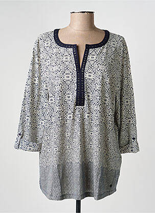 Tricou mâneci lungi mâneci lungi albastru OLSEN femeie