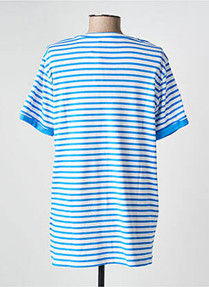Tricou croială dreaptă mâneci scurte albastru RABE femeie