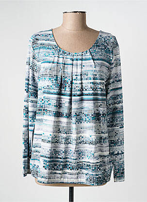 Tricou mâneci lungi mâneci lungi albastru RABE femeie