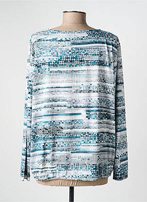 Tricou mâneci lungi mâneci lungi albastru RABE femeie