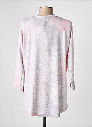 Tricou mâneci 3/4 mâneci 3/4 roz RABE femeie
