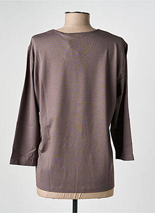 Tricou mâneci 3/4 mâneci 3/4 maro RABE femeie