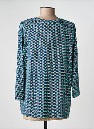 Tricou imprimeu fantezie mâneci lungi verde RABE femeie