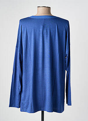 Tricou mâneci lungi mâneci lungi albastru OLSEN femeie