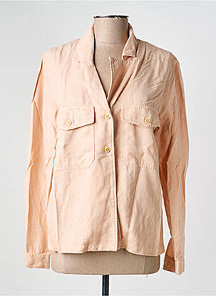 Jachete casual guler tip costum roz COUTURIST femeie