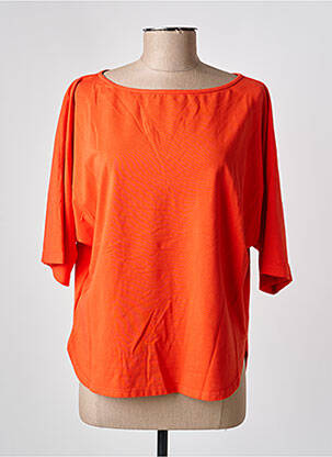 Top mâneci 3/4 portocalie COUTURIST femeie