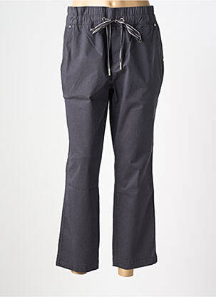 Pantalon 7/8 talie elastică gri STREET ONE femeie