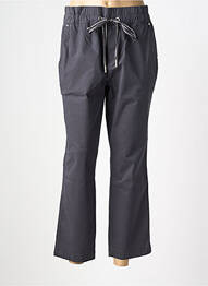 Pantalon 7/8 talie elastică gri STREET ONE femeie