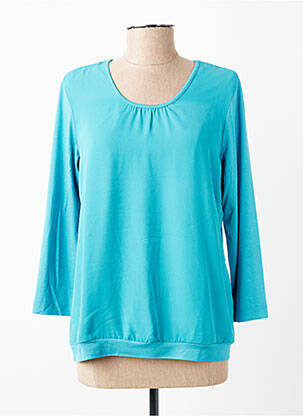Tricou mâneci lungi mâneci lungi albastru RABE femeie