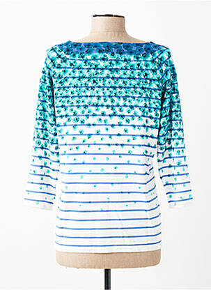 Tricou mâneci 3/4 mâneci 3/4 albastru ESCORPION femeie