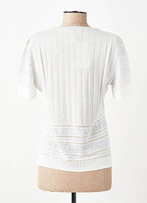 Tricou croială cambrată mâneci scurte gri RODAM femeie