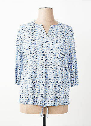 Tricou mâneci 3/4 mâneci 3/4 albastru OLSEN femeie