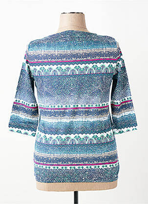 Tricou imprimeu fantezie mâneci scurte verde OLSEN femeie