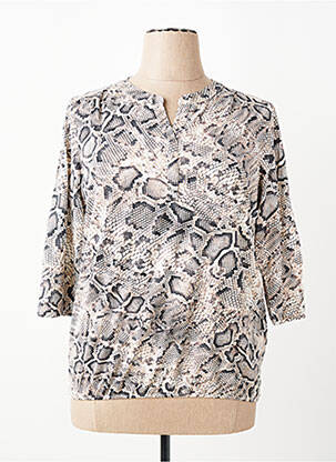 Tricou mâneci 3/4 mâneci 3/4 bej OLSEN femeie