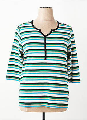 Tricou mâneci 3/4 mâneci 3/4 verde OLSEN femeie