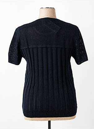 Tricou croială dreaptă mâneci scurte negru RODAM femeie