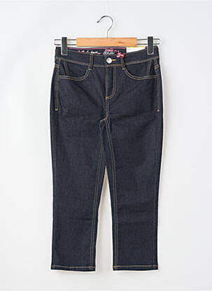Pantalon trei sferturi buzunare albastru STREET ONE femeie