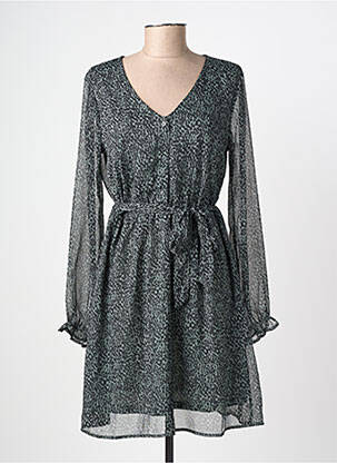 Rochie scurtă mâneci lungi mâneci lungi verde JDY femeie