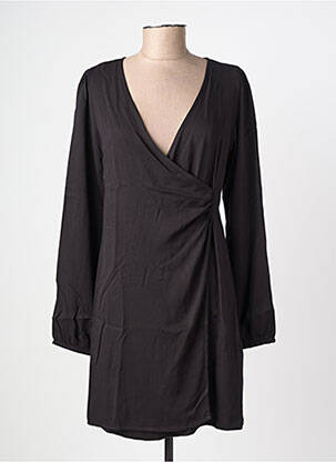 Rochie scurtă mâneci lungi mâneci lungi negru ONLY femeie