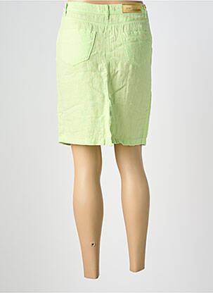 Fustă scurtă buzunare verde COUTURIST femeie