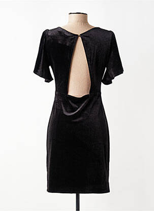 Rochie scurtă mâneci scurte mâneci scurte negru LA PETITE ETOILE femeie