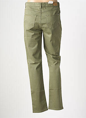 Pantalon slim buzunare verde KANOPE femeie