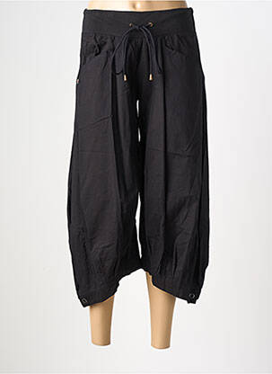 Pantalon 7/8 talie elastică negru BLA-BLA femeie