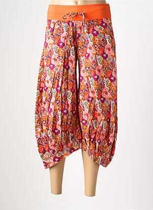 Pantalon 7/8 talie elastică portocaliu BLA-BLA femeie