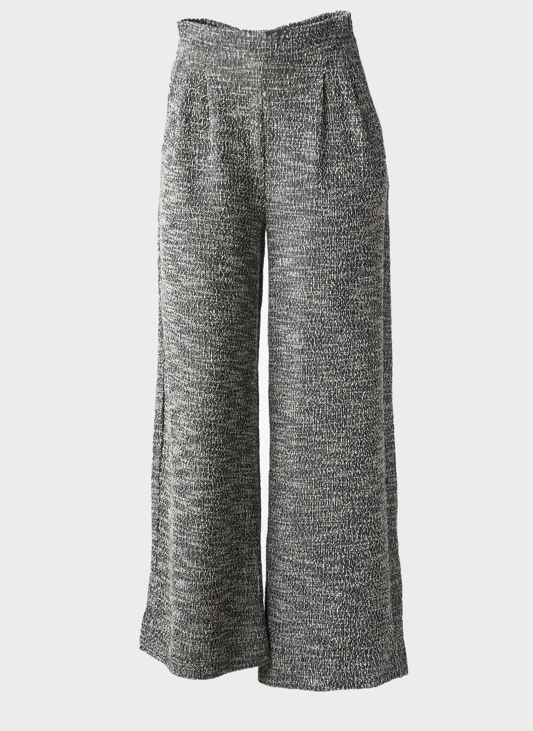 Pantalon evazat negru MADEMOISELLE YEYE femeie