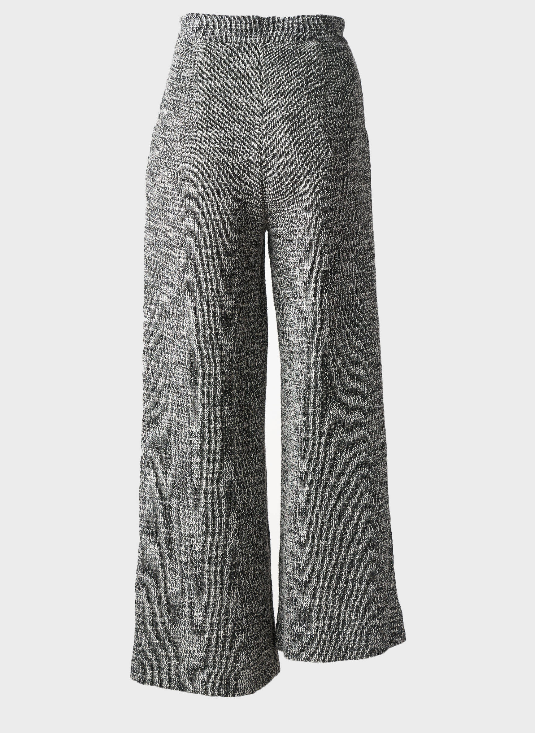Pantalon evazat negru MADEMOISELLE YEYE femeie