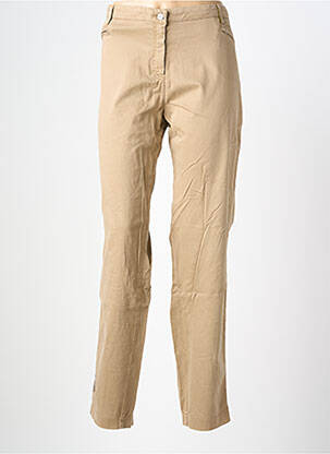Pantalon drept buzunare maro COUTURIST femeie