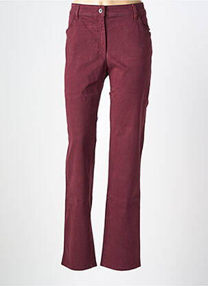 Pantalon drept elasticitate mărime normală violet COUTURIST femeie