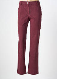 Pantalon drept elasticitate mărime normală violet COUTURIST femeie