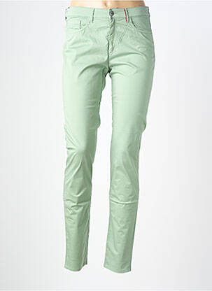 Pantalon slim buzunare verde COUTURIST femeie