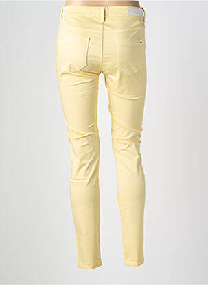 Pantalon slim buzunare galben COUTURIST femeie