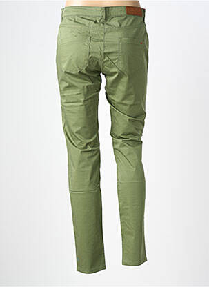 Pantalon slim buzunare verde închis COUTURIST femeie