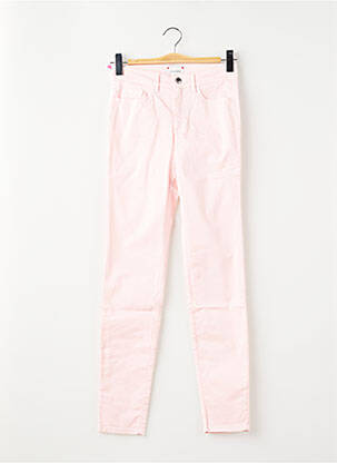 Pantalon slim buzunare roz COUTURIST femeie
